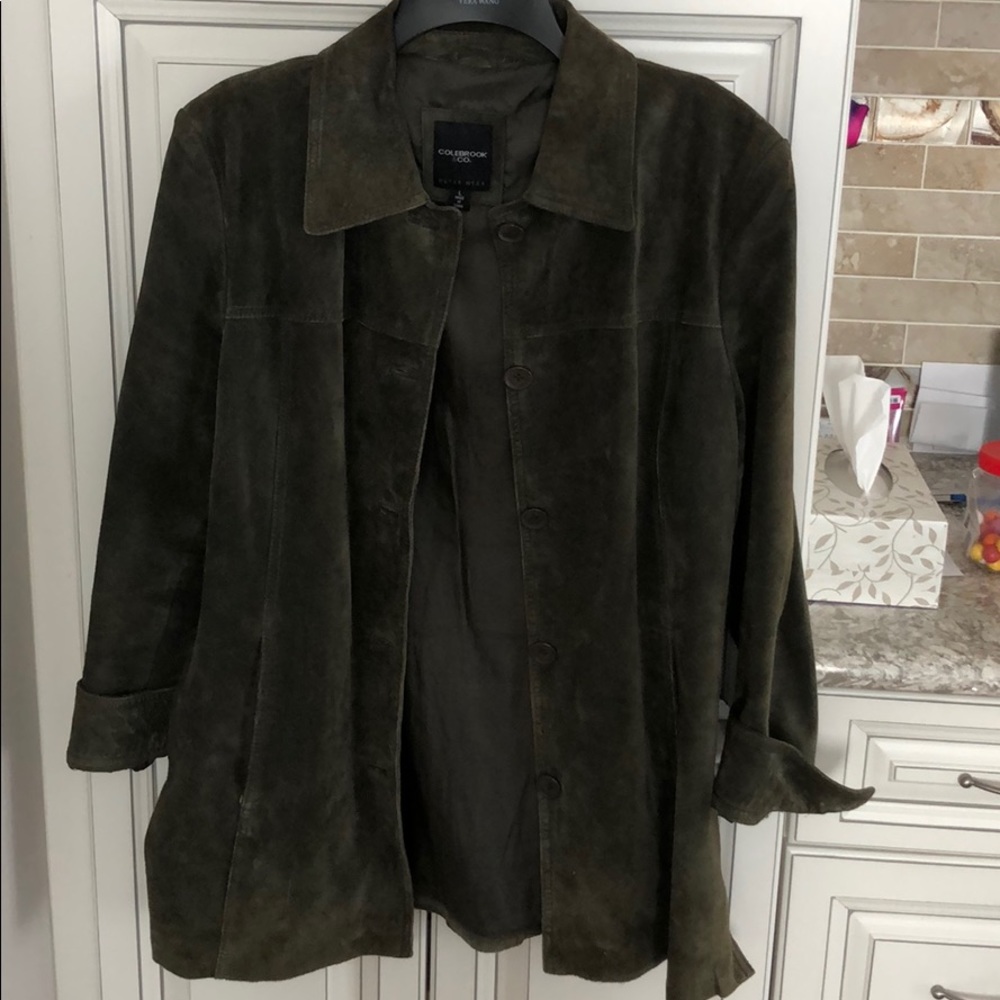 Suede lined jacket